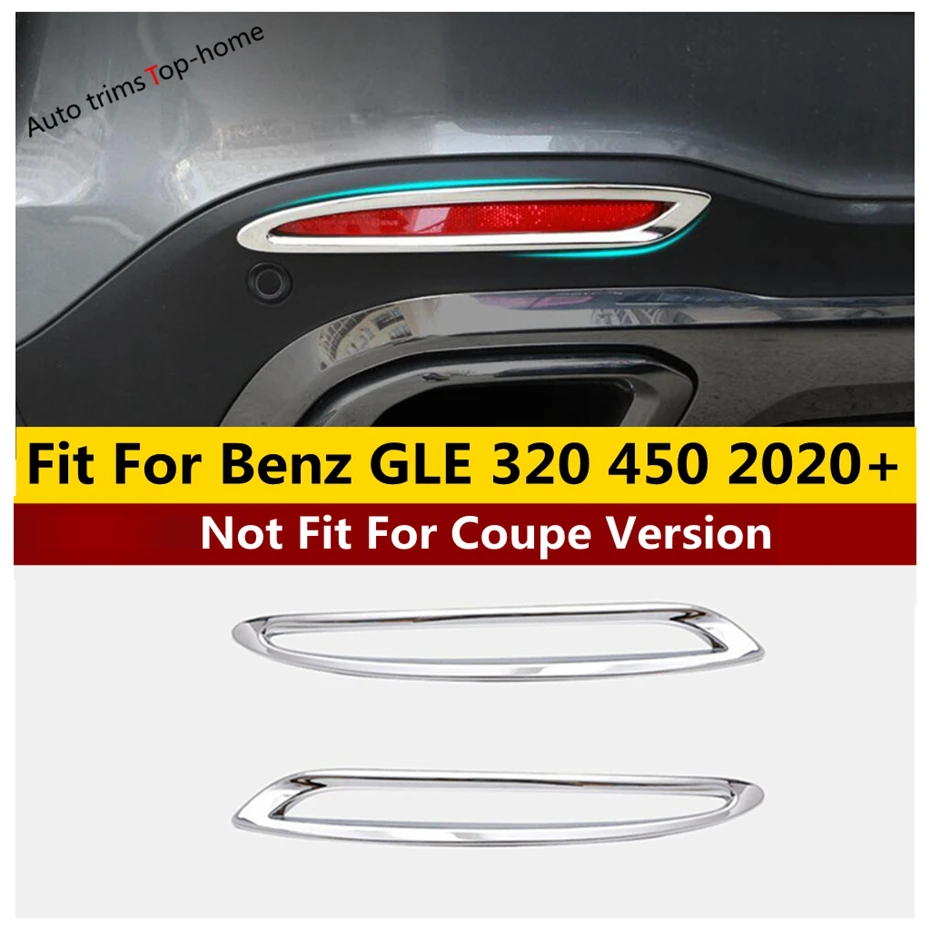 2 Pieces ABS Chrome Rear Fog Light Tail Lamp Frame Cover Trim Accessories For Mercedes-Benz GLE 320 450 2020 2021 Exterior Kit
2 Pieces ABS Chrome Rear Fog Light Tail Lamp Frame Cover Trim Accessories For Mercedes-Benz GLE 320 450 2020 2021 Exterior Kit