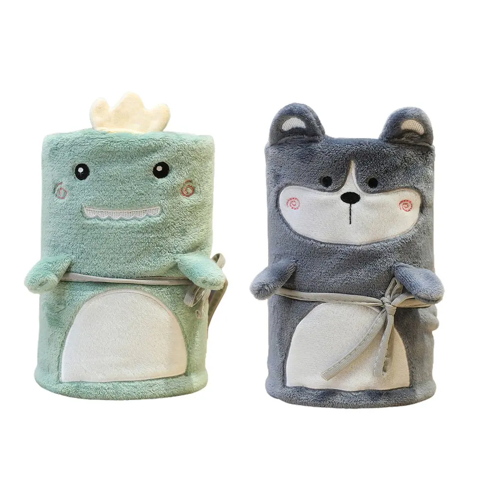 Hot Cute Cartoon Animal Office Nap Blanket Air Conditioning Blanket Dinosaur Children Roll Carpet Flannel for Girlfriend Gifts 
Hot Cute Cartoon Animal Office Nap Blanket Air Conditioning Blanket Dinosaur Children Roll Carpet Flannel for Girlfriend Gifts