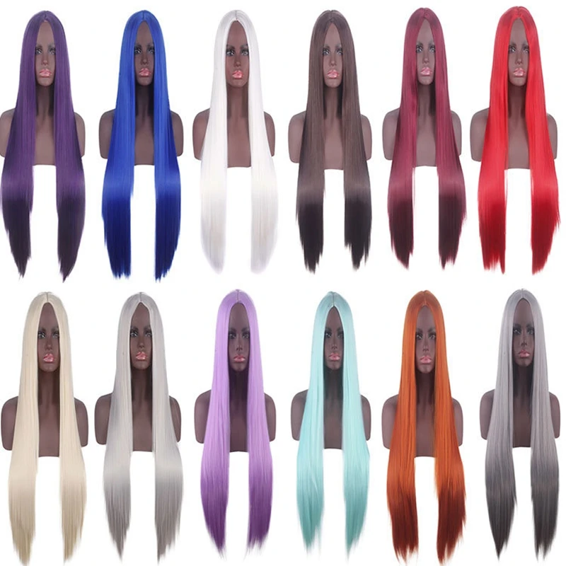 Cosplay Wig Universal ScalpBlack Long Straight Hair 80CM Anime Blend Halloween Role Play Split Wigs+ Wig Cap
Cosplay Wig Universal ScalpBlack Long Straight Hair 80CM Anime Blend Halloween Role Play Split Wigs+ Wig Cap
