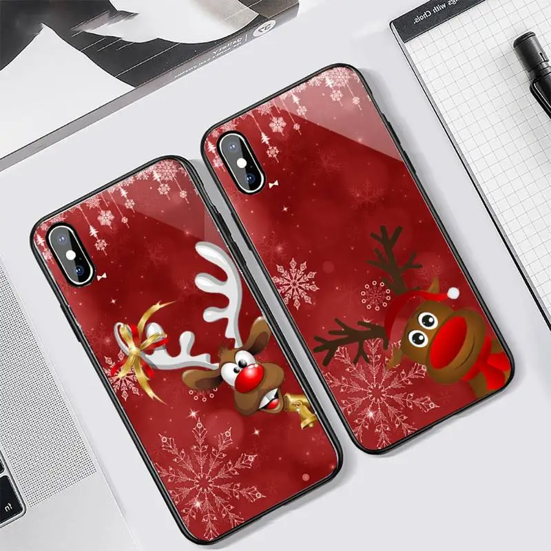 Christmas New Year gifts elk snow Phone Case Tempered glass For iphone 6 7 8 plus X XS XR 11 12 13 PRO MAX mini
Christmas New Year gifts elk snow Phone Case Tempered glass For iphone 6 7 8 plus X XS XR 11 12 13 PRO MAX mini