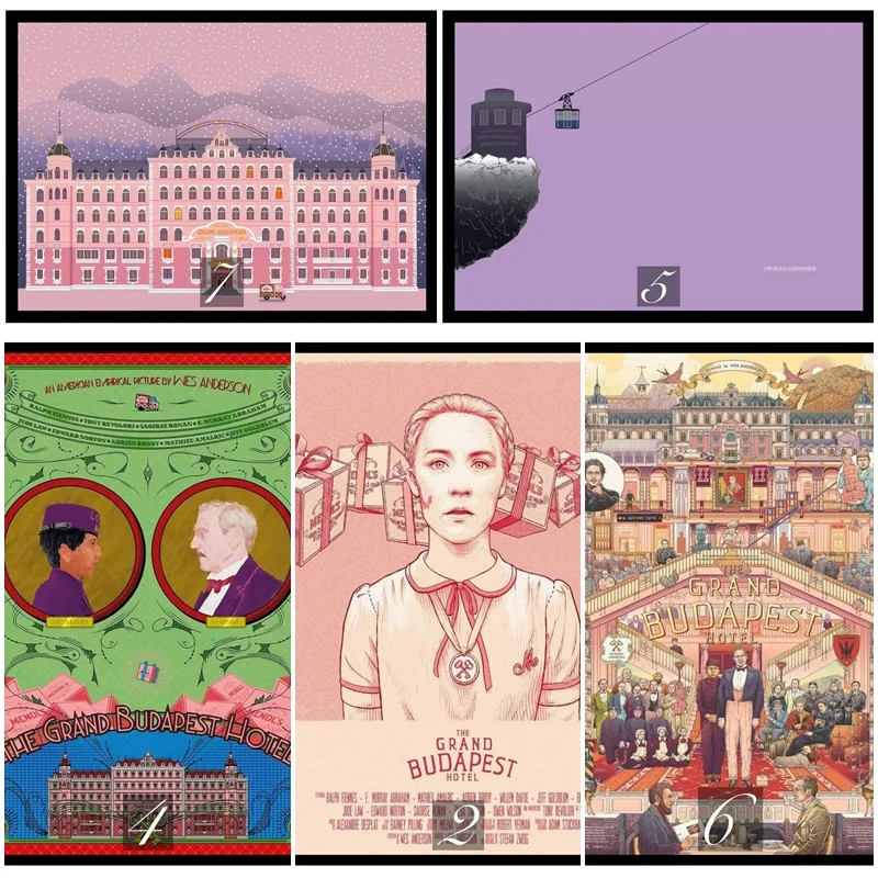 The Grand Budapest Hotel Classic Movie Home Decorative Painting White Kraft Paper Poster 42X30cm
The Grand Budapest Hotel Classic Movie Home Decorative Painting White Kraft Paper Poster 42X30cm
