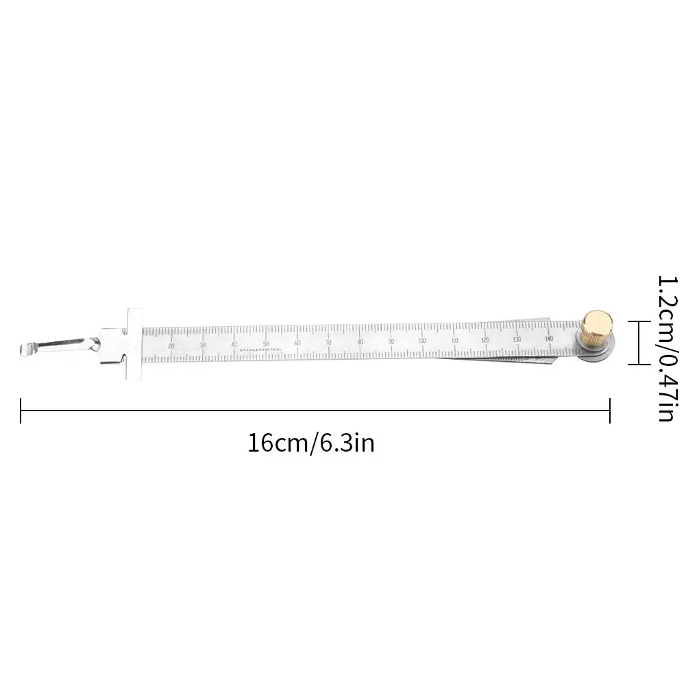 Taper Gauge Depth Gap Ruler 1-15mm Wedge Feeler Stainless Steel Hole Inspection Tool Gauge Feeler Gap Hole Measuring Tool 
Taper Gauge Depth Gap Ruler 1-15mm Wedge Feeler Stainless Steel Hole Inspection Tool Gauge Feeler Gap Hole Measuring Tool