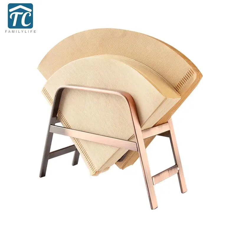 Hand Drip Coffee Filter Paper Holder V60 Filter Paper Rack Metal Iron Coffee Filter Dispenser Container Coffee Accessories
Hand Drip Coffee Filter Paper Holder V60 Filter Paper Rack Metal Iron Coffee Filter Dispenser Container Coffee Accessories