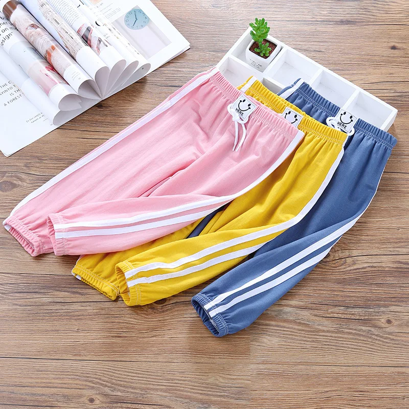 New Toddler Thin Summer Pants Boy Girls Cotton Breathable Anti-Mosquito Ankle-Length Sweatpants Kids 2-8 Years Boutique Clothes
New Toddler Thin Summer Pants Boy Girls Cotton Breathable Anti-Mosquito Ankle-Length Sweatpants Kids 2-8 Years Boutique Clothes