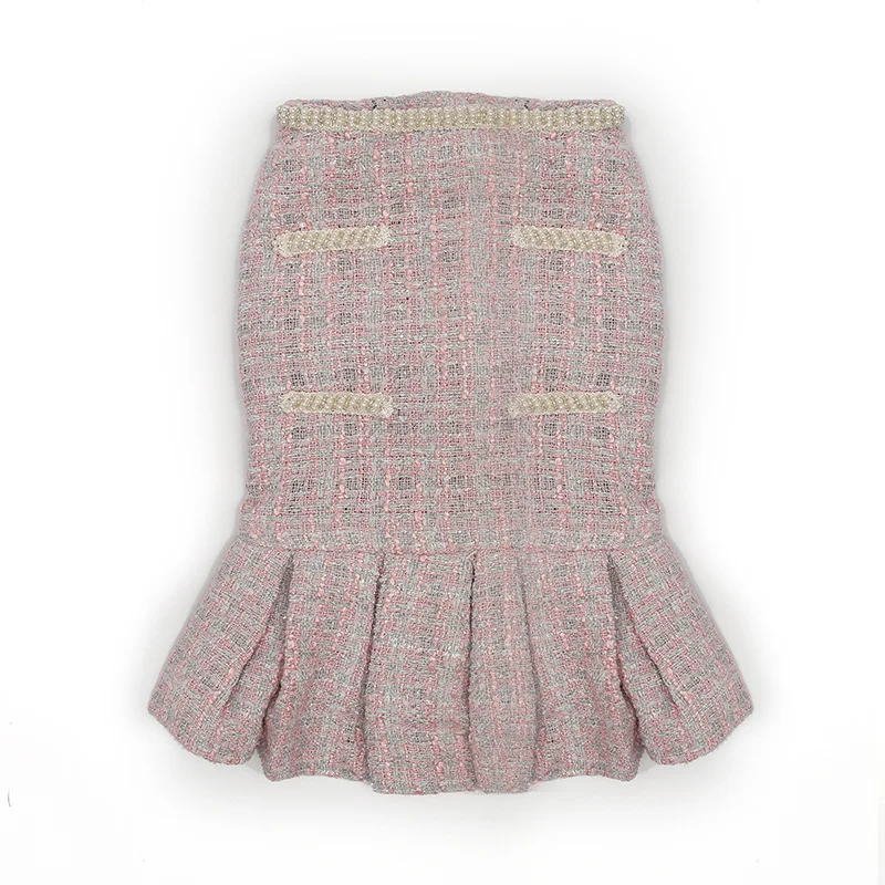 Pet Clothing Imitation Pearl Decoration Pleated Skirt Pet Dog Clothes Skirt
Pet Clothing Imitation Pearl Decoration Pleated Skirt Pet Dog Clothes Skirt