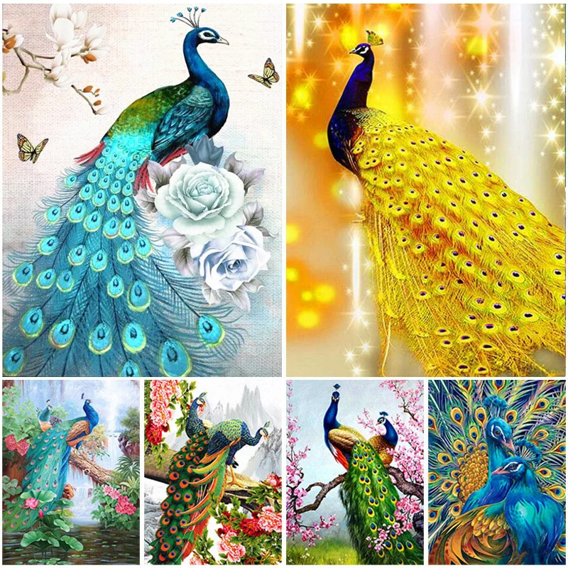 DIY 5d Diamond Painting Full Drill Peacock Cross Stitch Kits Animal Embroidery Mosaic Rhinestone Wall Art Pictures For Hotel
DIY 5d Diamond Painting Full Drill Peacock Cross Stitch Kits Animal Embroidery Mosaic Rhinestone Wall Art Pictures For Hotel