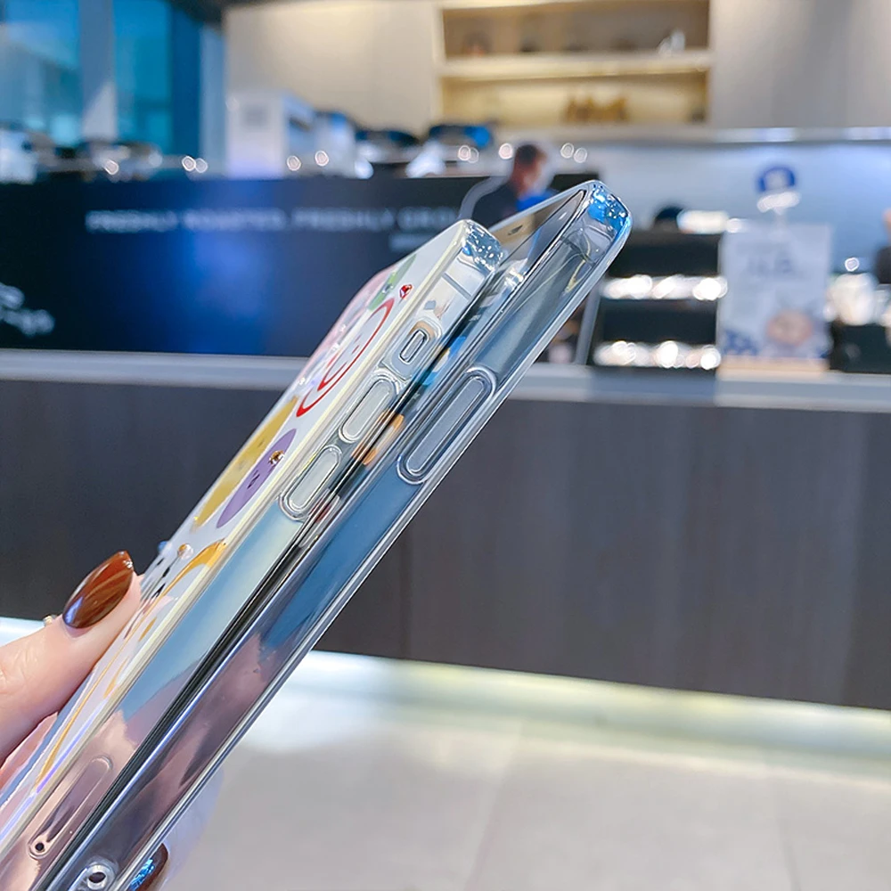 Cute Happy Smiley Blu-ray Coating Soft Tpu Phone Case for Iphone 11 Pro XS MAX 8 7 Plus X XR 12 Pro Mini Max Shockproof Cover
Cute Happy Smiley Blu-ray Coating Soft Tpu Phone Case for Iphone 11 Pro XS MAX 8 7 Plus X XR 12 Pro Mini Max Shockproof Cover