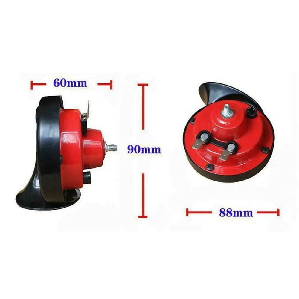 300DB Train Horn For Trucks Suv Boat Car Electric Snail Horn Air Horn Raging Sound For Motorcycle Signal Horn Car Accessories
300DB Train Horn For Trucks Suv Boat Car Electric Snail Horn Air Horn Raging Sound For Motorcycle Signal Horn Car Accessories