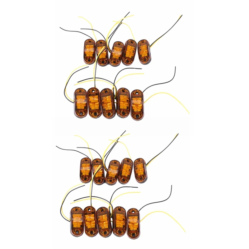 20X желсветодиодный светодиодная 2,5-дюймовая 2-диодсветильник лампа овальной фонари
20X желсветодиодный светодиодная 2,5-дюймовая 2-диодсветильник лампа овальной фонари