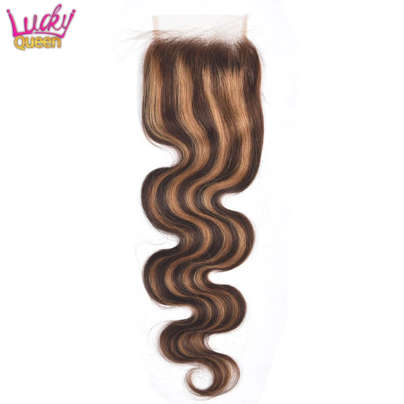 Lucky Queen Brazilian Body Wave Hair 4x4 Lace Closure 100% Human Hair Highlight P2/30 Colored 4*4 Lace Closure Ombre Hair Weave
Lucky Queen Brazilian Body Wave Hair 4x4 Lace Closure 100% Human Hair Highlight P2/30 Colored 4*4 Lace Closure Ombre Hair Weave