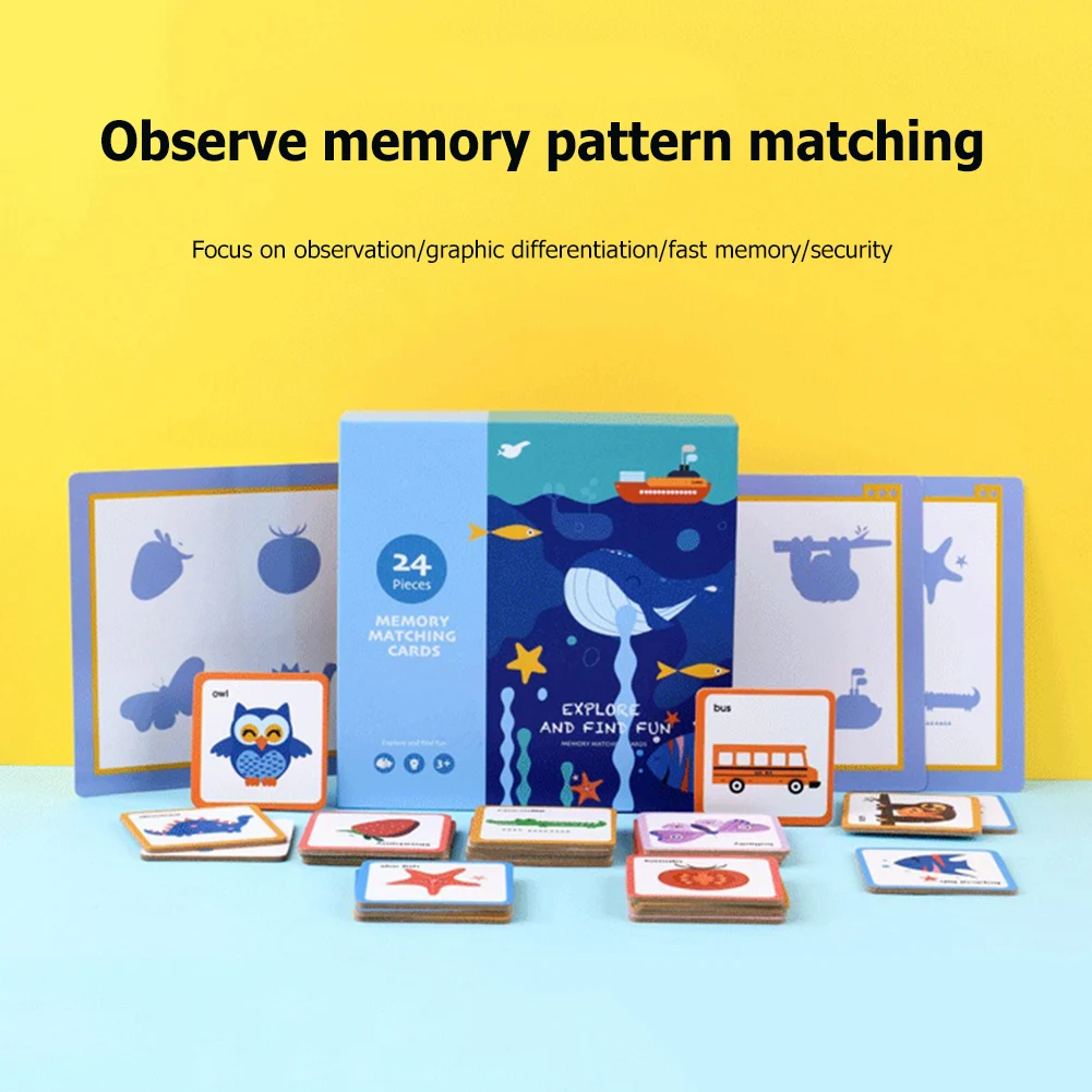 Montessori Wooden Cartoon Puzzle For Kids Brain Power Early Education Learning Toys Parents-Child Memory Matching Card Desk Game
Montessori Wooden Cartoon Puzzle For Kids Brain Power Early Education Learning Toys Parents-Child Memory Matching Card Desk Game