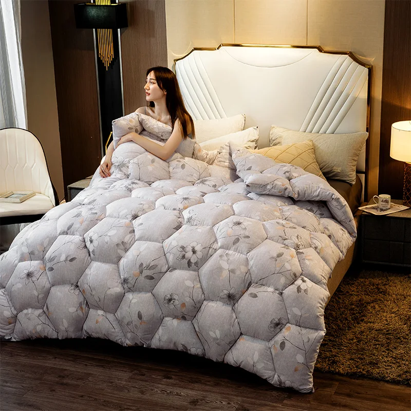 SF 4 Seasons Down Duvet Warm Cotton Feather Quilt 3D Flower Print Down Quilt Home Textiles Exquisite Fluffy Thick Winter Bedding
SF 4 Seasons Down Duvet Warm Cotton Feather Quilt 3D Flower Print Down Quilt Home Textiles Exquisite Fluffy Thick Winter Bedding