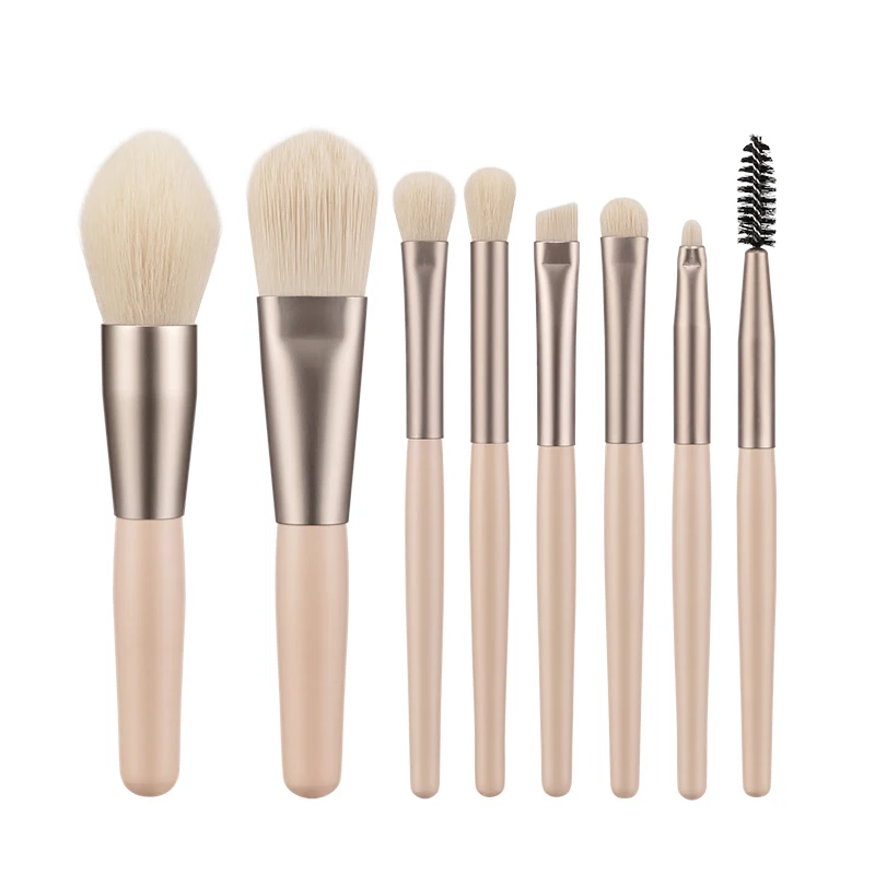 Anmor 8Pcs Mini Size Makeup Brushes Set Wood Handle Eyeshadow Blending Brush Shading Eyebrow Eye Lash Lip Contour Make Up Tool
Anmor 8Pcs Mini Size Makeup Brushes Set Wood Handle Eyeshadow Blending Brush Shading Eyebrow Eye Lash Lip Contour Make Up Tool