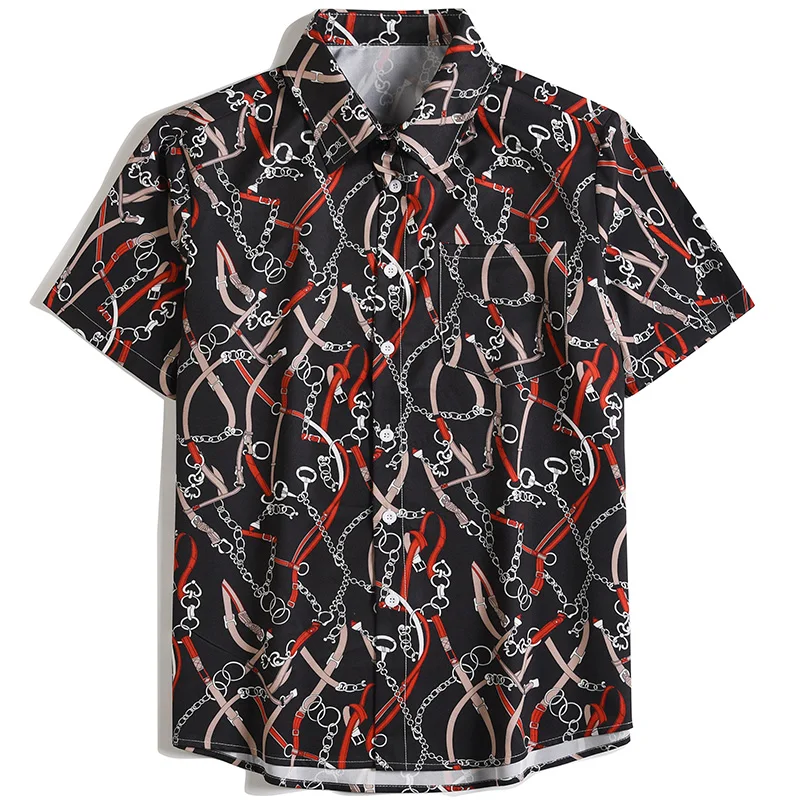 2021New 3D Men's Printed Short Sleeve Male Shirt Oversize Polyester Streetwear Fashion Hawaiian V-Neck Striped Shirt For Men
2021New 3D Men's Printed Short Sleeve Male Shirt Oversize Polyester Streetwear Fashion Hawaiian V-Neck Striped Shirt For Men