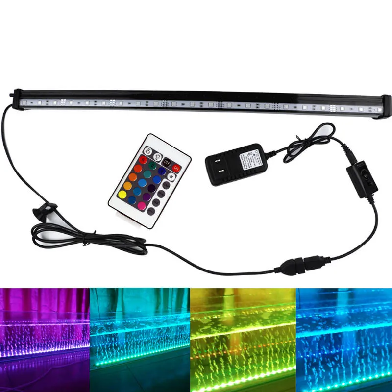 LED Air Bubble Remote Control Light Aquarium Lamp Underwater Submersible Fish Tank Light Color Changing Making Oxygen Fish Tank
LED Air Bubble Remote Control Light Aquarium Lamp Underwater Submersible Fish Tank Light Color Changing Making Oxygen Fish Tank