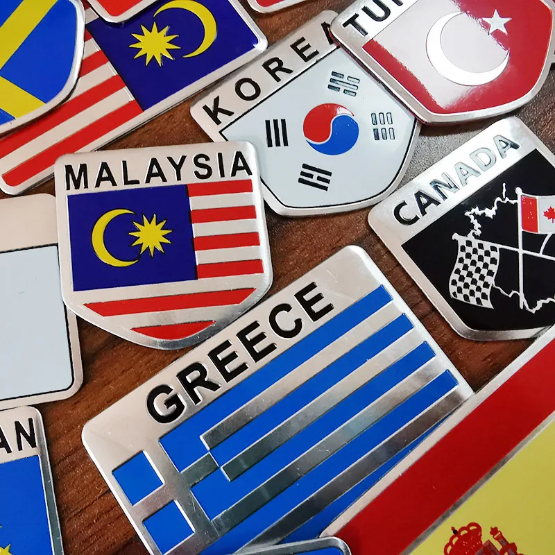 1 Pcs Car stickers Aluminum Flag car stickers Flag Shield Sticker 3D Car Sticker Top car decoration Multinational National flag
1 Pcs Car stickers Aluminum Flag car stickers Flag Shield Sticker 3D Car Sticker Top car decoration Multinational National flag
