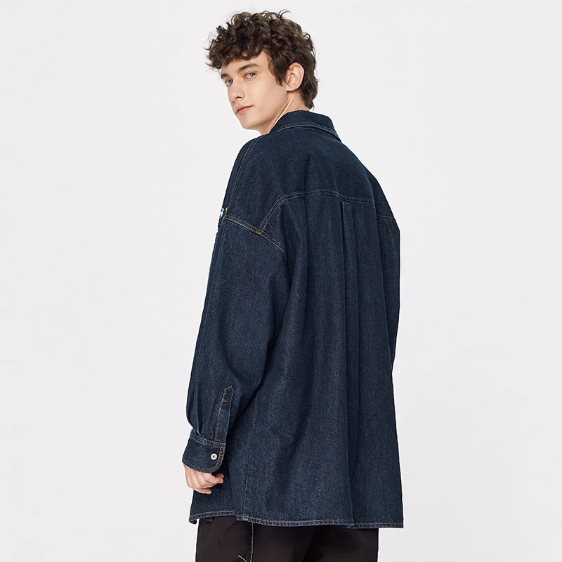 SEMIR Jacket Men Autumn 2021 New Fashion Brand Anime Denim Jacket Hong Kong Style Loose
SEMIR Jacket Men Autumn 2021 New Fashion Brand Anime Denim Jacket Hong Kong Style Loose