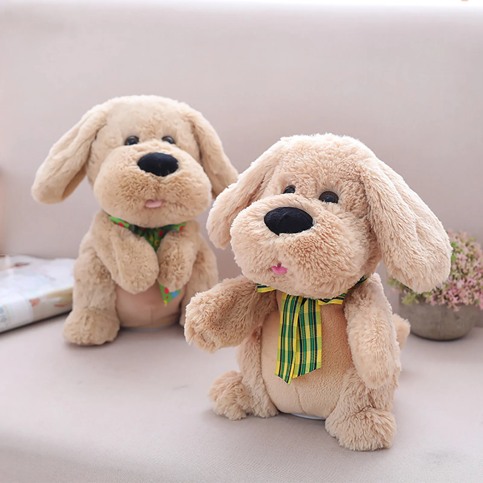 Pat The ear Toy Puppy Interactive Clapping Dog Musical Animal Singing Plush Toy Puppy Gift for Kids Christmas speelgoed jongens
Pat The ear Toy Puppy Interactive Clapping Dog Musical Animal Singing Plush Toy Puppy Gift for Kids Christmas speelgoed jongens