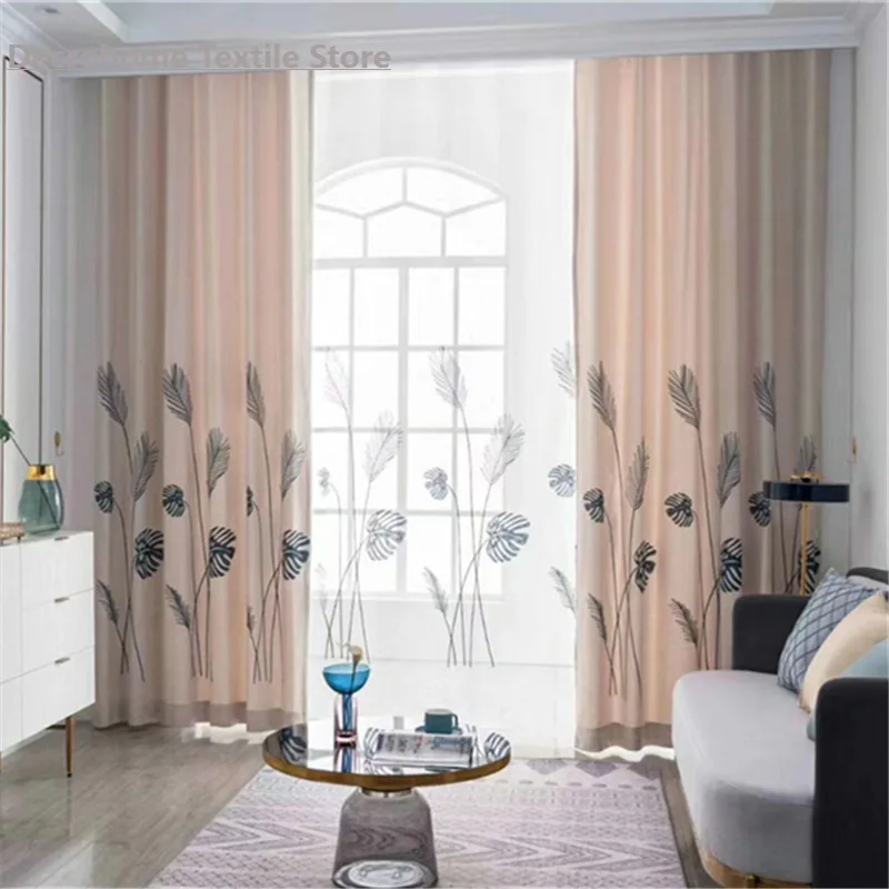 2022 New Ingerney Embroidered Blackout Curtains for Balcony Living Room Bedroom Modern Minimalist Finished Curtain Customization
2022 New Ingerney Embroidered Blackout Curtains for Balcony Living Room Bedroom Modern Minimalist Finished Curtain Customization