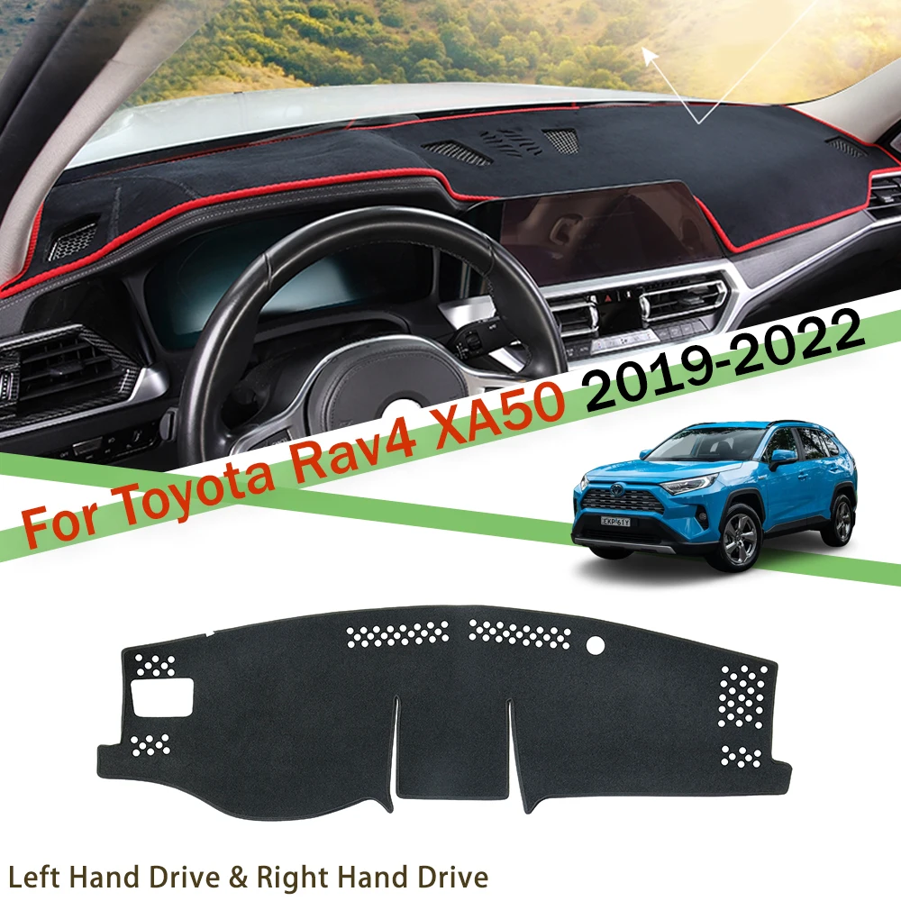 

For Toyota Rav4 XA50 2019 2020 2021 2022 Anti-Slip Mat Dashboard Cover Pad Sunshade Dashmat Carpet Accessories 50 RAV 4