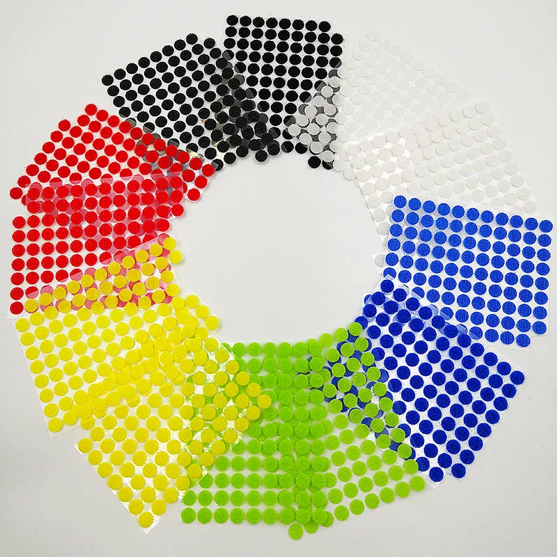100pairs Hook Loop Tape Disc Coin 10-30mm Self Adhesive Fastener Tape DIY handmade Black White Strong Glue Sticker
100pairs Hook Loop Tape Disc Coin 10-30mm Self Adhesive Fastener Tape DIY handmade Black White Strong Glue Sticker