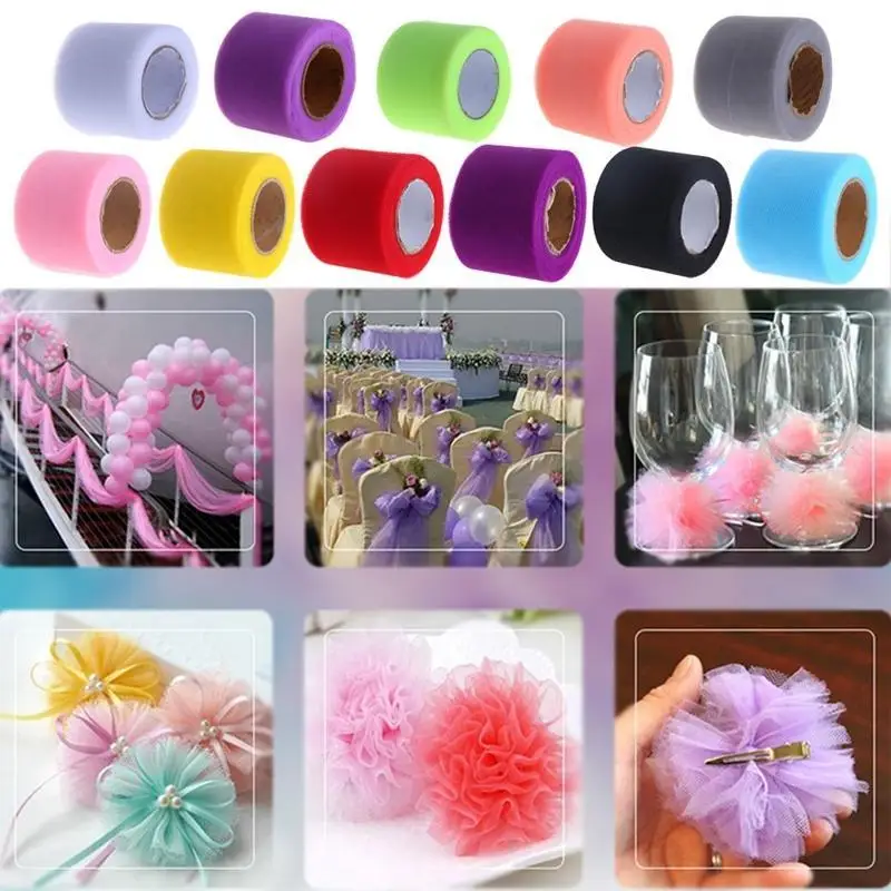 2 Inches X 25 Yards Pink Transparent Organza Roll Tulle Wedding Background Birthday Party DIY Ballet Skirt Decoration Supplies
2 Inches X 25 Yards Pink Transparent Organza Roll Tulle Wedding Background Birthday Party DIY Ballet Skirt Decoration Supplies