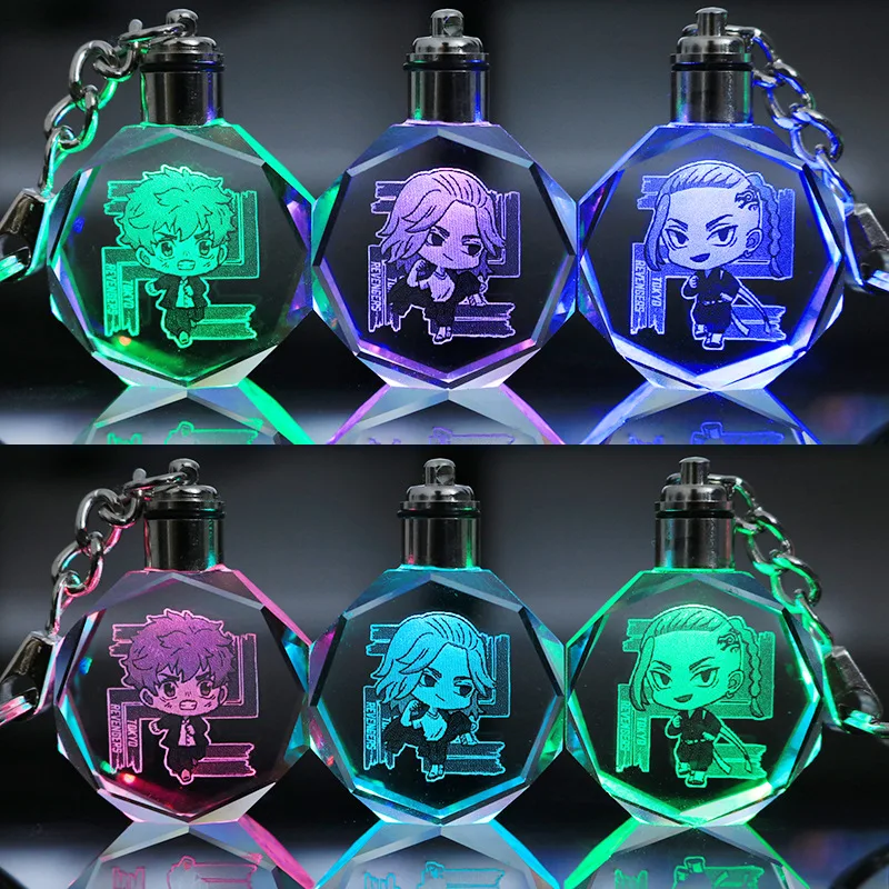 Tokyo Revengers Series Kawaii Narutos Keychain Cartoon Animation Peripheral Colorful Luminous Crystal Keychain New Holiday Gifts
Tokyo Revengers Series Kawaii Narutos Keychain Cartoon Animation Peripheral Colorful Luminous Crystal Keychain New Holiday Gifts