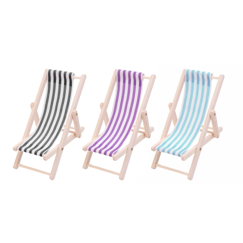 1Pc 1/12 Scale Mini Miniature Striped Wooden Summer Lounge Chair for Beach Seaside Garden Yard Furniture Decor Toy 11x5cm
1Pc 1/12 Scale Mini Miniature Striped Wooden Summer Lounge Chair for Beach Seaside Garden Yard Furniture Decor Toy 11x5cm