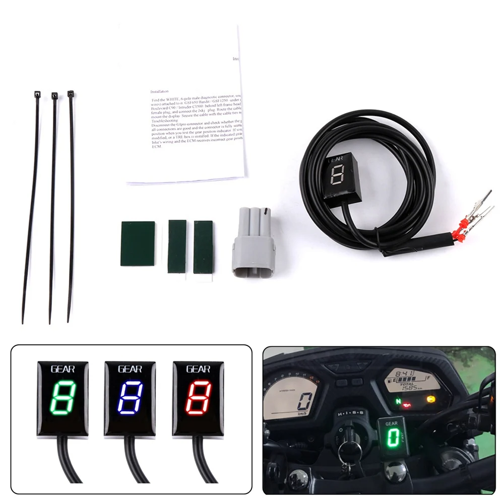 Motorcycle Gear Indicator for GSX1400 2004-2009 GSX-R600 GSX-R750 GSX-R1000 GSXR 600 750 1000 GSXR600 GSXR750 GSXR1000
Motorcycle Gear Indicator for GSX1400 2004-2009 GSX-R600 GSX-R750 GSX-R1000 GSXR 600 750 1000 GSXR600 GSXR750 GSXR1000