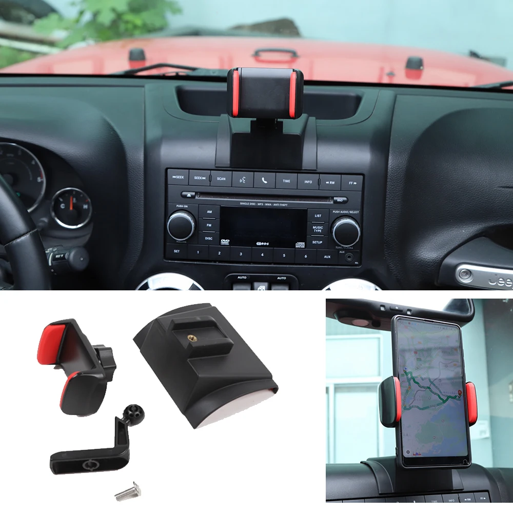 360 Degree Mobile Phone Cellphone Mount Holder Mount Fit forJeep Wrangler JK 2012-2017 Car Accessories Interior
360 Degree Mobile Phone Cellphone Mount Holder Mount Fit forJeep Wrangler JK 2012-2017 Car Accessories Interior