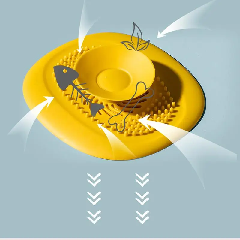 New Push-type Floor Drain Silicone Sink Filter Plug Washbasin Drain Strainer Hair Catchers Bathroom Kitchen Deodorant Cover Plug
New Push-type Floor Drain Silicone Sink Filter Plug Washbasin Drain Strainer Hair Catchers Bathroom Kitchen Deodorant Cover Plug