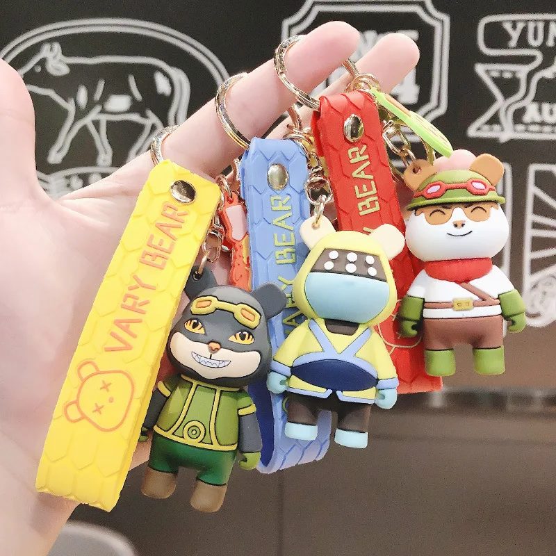 Wholesale Teemo Lee Sin Unforgiven League Of Legends Key Chain Bear Union Key Chains Cute Girl Creative Car Pendant Keyring
Wholesale Teemo Lee Sin Unforgiven League Of Legends Key Chain Bear Union Key Chains Cute Girl Creative Car Pendant Keyring