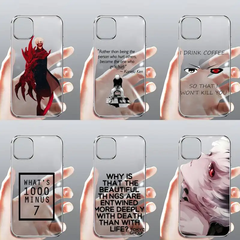 Tokyo Ghoul Japan Anime Phone Case Transparent for iPhone Samsung A S 11 12 6 7 8 9 30 Pro X Max XR Plus lite
Tokyo Ghoul Japan Anime Phone Case Transparent for iPhone Samsung A S 11 12 6 7 8 9 30 Pro X Max XR Plus lite