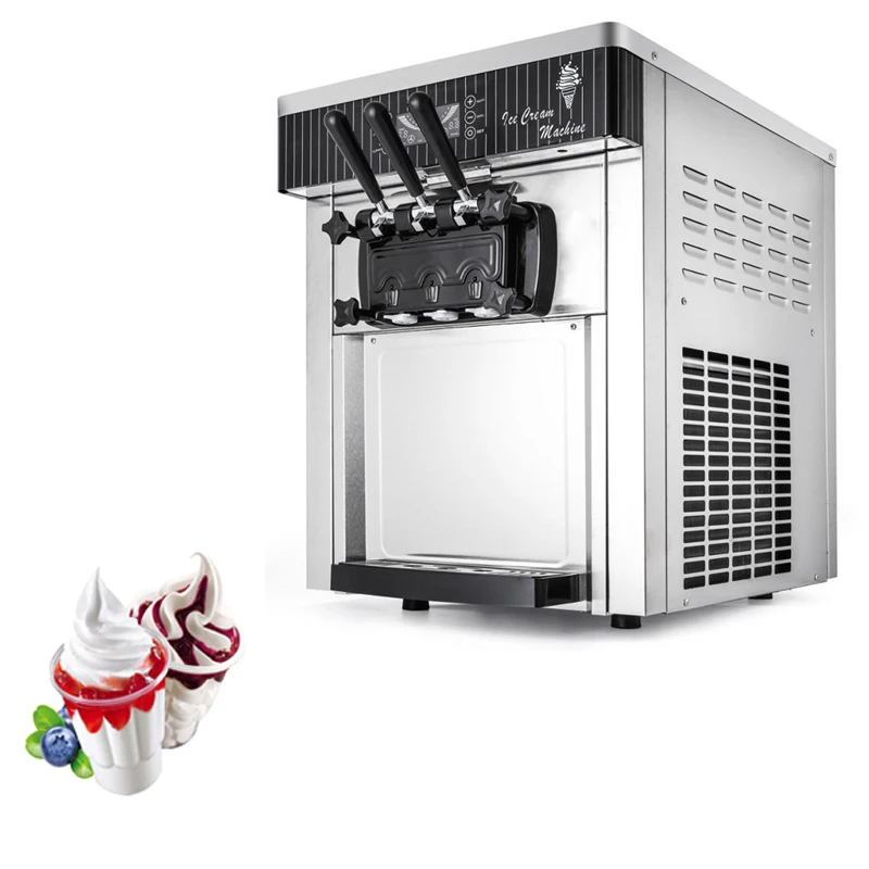Commercial desktop 3 flavor soft ice cream roll machine soft ice cream machine
Commercial desktop 3 flavor soft ice cream roll machine soft ice cream machine
