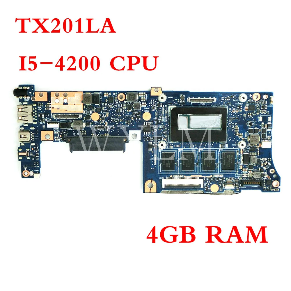 TX201LA I5-4200 CPU 4GB RAM mainboard For ASUS TX201L TX201 Laptop motherboard MAINBOARD 60NB0310-MB6050 100%Tested Working
TX201LA I5-4200 CPU 4GB RAM mainboard For ASUS TX201L TX201 Laptop motherboard MAINBOARD 60NB0310-MB6050 100%Tested Working