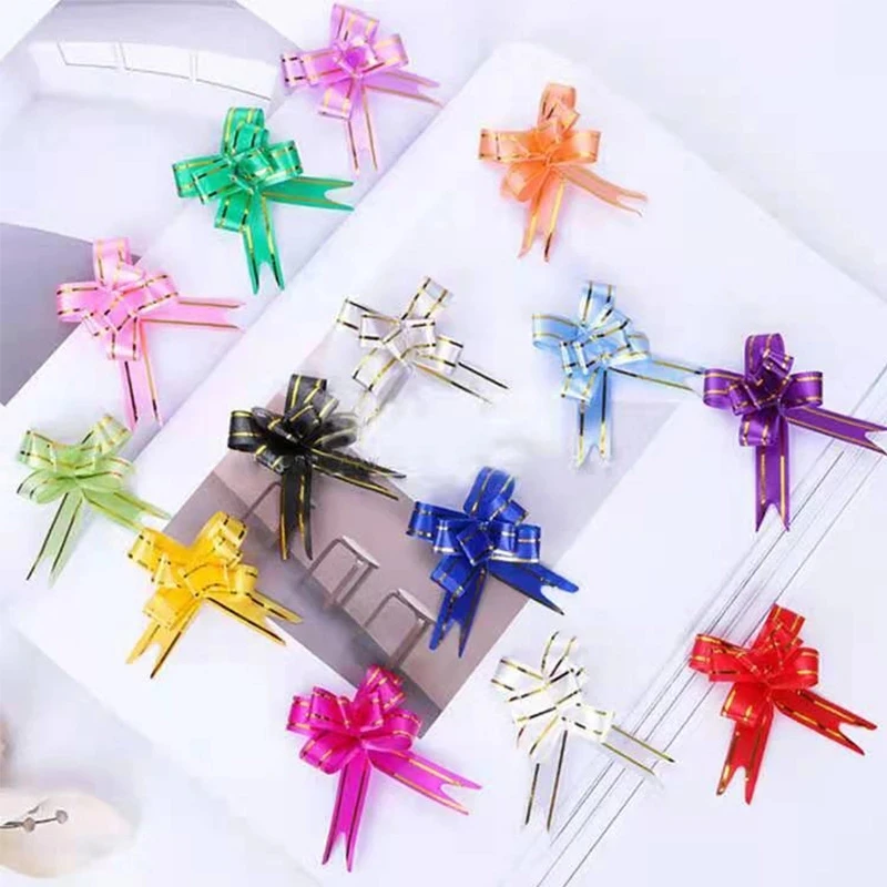 Gift Packing Pull Bow Ribbons 50pcs Birthday Wedding Party Favors Decor Home Decoration DIY Pull Flower Ribbons Christmas Decor
Gift Packing Pull Bow Ribbons 50pcs Birthday Wedding Party Favors Decor Home Decoration DIY Pull Flower Ribbons Christmas Decor