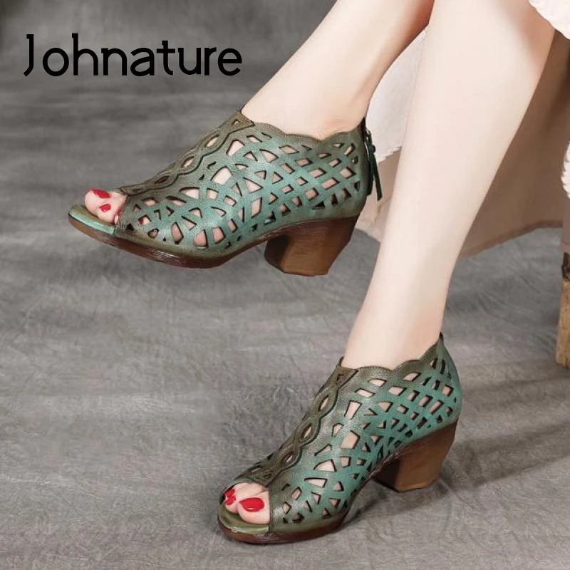 Женские босоножки из натуральной кожи Johnature, повседневные лаконичные сандалии в стиле ретро, на молнии, Прошитые, ручной работы, для лета, 2021
Женские босоножки из натуральной кожи Johnature, повседневные лаконичные сандалии в стиле ретро, на молнии, Прошитые, ручной работы, для лета, 2021