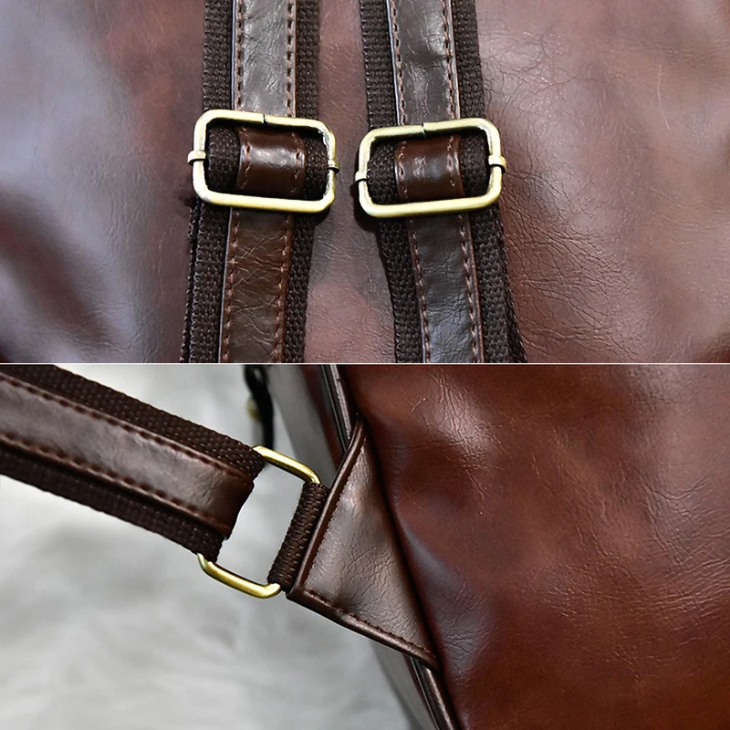 Retro Backpack Korean College Style Student School Bag Fashion Black PU Leather Women's Backpack Outdoor Travel Girl Laptop Bag 
Retro Backpack Korean College Style Student School Bag Fashion Black PU Leather Women's Backpack Outdoor Travel Girl Laptop Bag