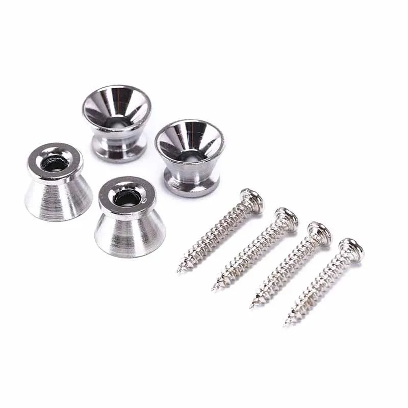 4Pcs/lot Bass Guitar Ukulele Strap Buttons Screw Lock Pins Pegs Pads Strap Lock StrapLock Black/ Silver/ Gold Choose
4Pcs/lot Bass Guitar Ukulele Strap Buttons Screw Lock Pins Pegs Pads Strap Lock StrapLock Black/ Silver/ Gold Choose