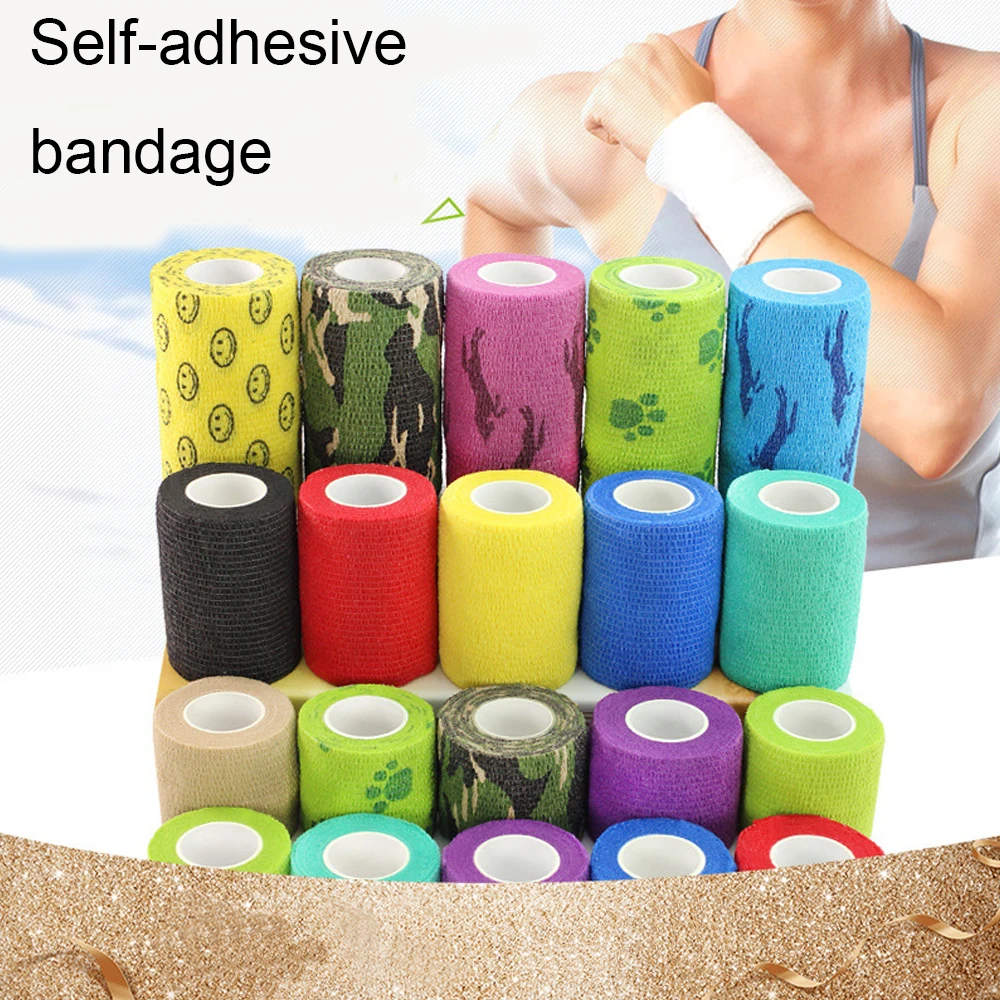 Colorful Elastoplast Self Adhesive Elastic Bandage 4.5m Sports Knee Finger Ankle Palm Shoulder Athletic Wrap Tapes Pad Protector
Colorful Elastoplast Self Adhesive Elastic Bandage 4.5m Sports Knee Finger Ankle Palm Shoulder Athletic Wrap Tapes Pad Protector