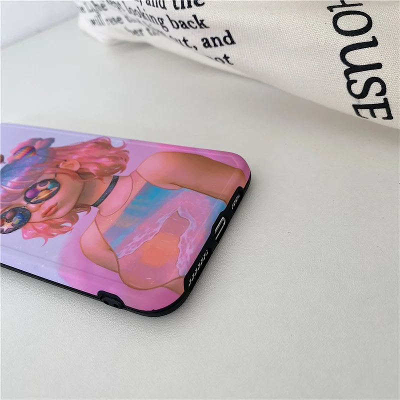 INS Starry sky glasses girl phone Case for iphone 11 11Pro XS Max X XR Matte Soft silicone TPU case For iphone 7 8 Plus SE
INS Starry sky glasses girl phone Case for iphone 11 11Pro XS Max X XR Matte Soft silicone TPU case For iphone 7 8 Plus SE