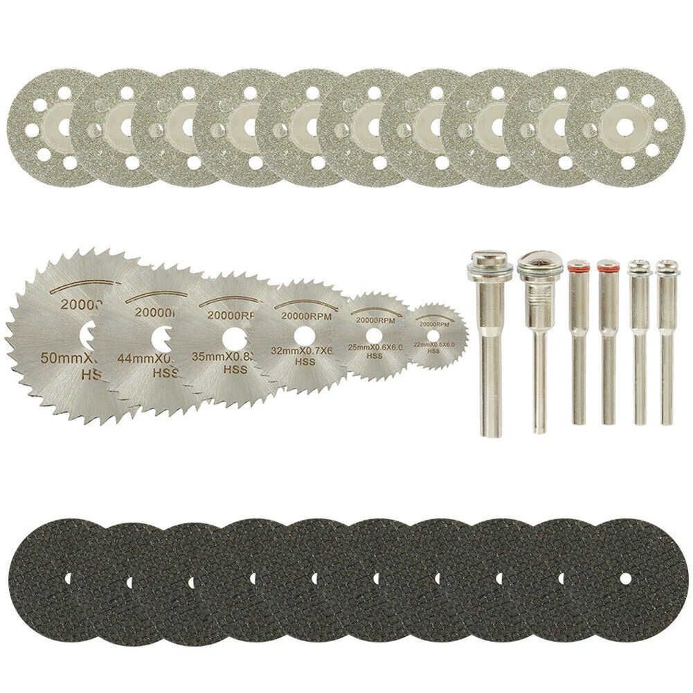32 Pcs Diamond Discs Cutting Wheel Saw Blades HSS Drill Bit Rotary Tool Set For Electric Tools Power Tools Accessories
32 Pcs Diamond Discs Cutting Wheel Saw Blades HSS Drill Bit Rotary Tool Set For Electric Tools Power Tools Accessories