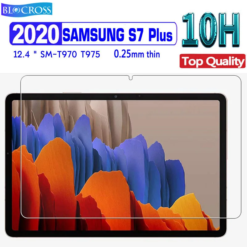 12.4 inch Tempered Glass For Samsung galaxy Tab S7 Plus 12.4 SM-T975 SM-T976 T970 T975 2020 Slim Screen Protector 9D Glass Guard 
12.4 inch Tempered Glass For Samsung galaxy Tab S7 Plus 12.4 SM-T975 SM-T976 T970 T975 2020 Slim Screen Protector 9D Glass Guard