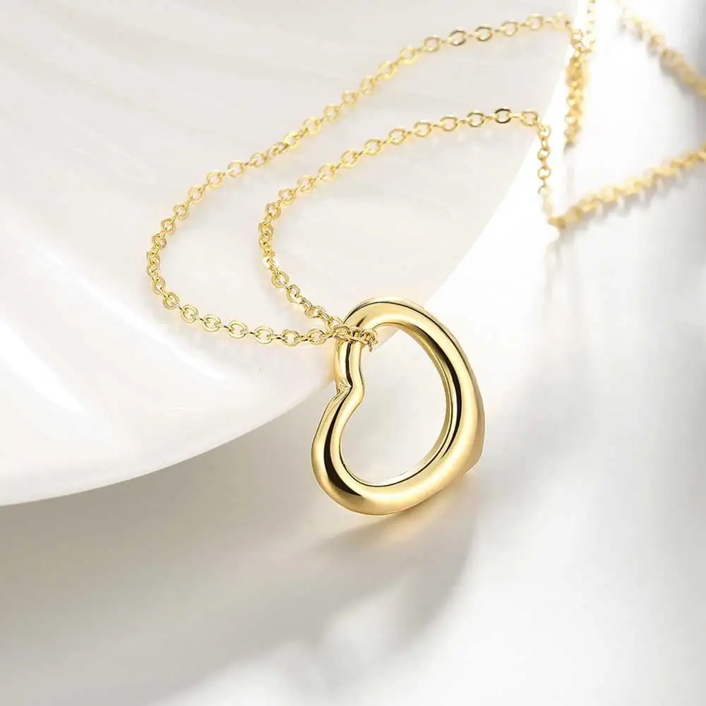 Love Shape 925 Sterling Silver Classic Heart Chain Pendant Necklaces Women Fine Jewelry
Love Shape 925 Sterling Silver Classic Heart Chain Pendant Necklaces Women Fine Jewelry