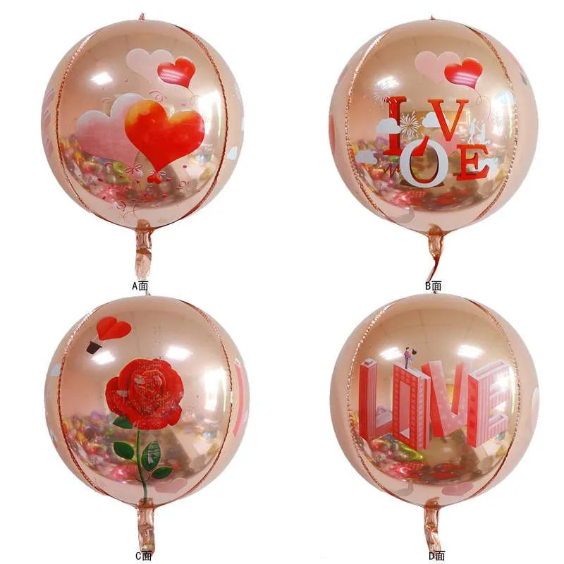 4pcs Love Valentine's Day Party Decoration Aluminum Foil Balloons Wedding Layout Helium Balloon Christmas Halloween Easter
4pcs Love Valentine's Day Party Decoration Aluminum Foil Balloons Wedding Layout Helium Balloon Christmas Halloween Easter