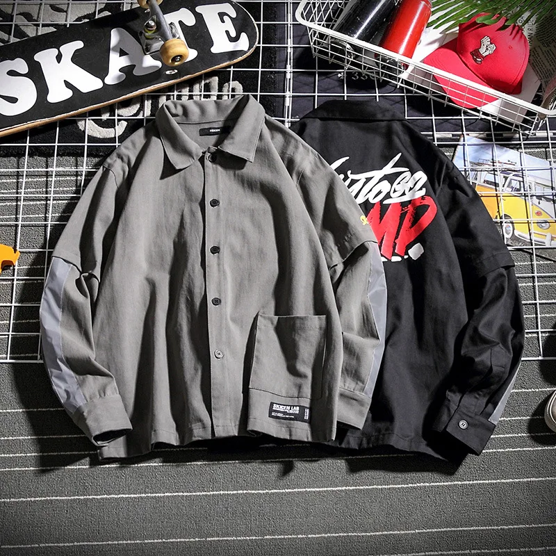 2021 Spring&Summer New Japanese Retro INS Tide Brand Men's Casual Shirt Comfortable&Loose All-Match Men's Casual Shirt Jacket
2021 Spring&Summer New Japanese Retro INS Tide Brand Men's Casual Shirt Comfortable&Loose All-Match Men's Casual Shirt Jacket