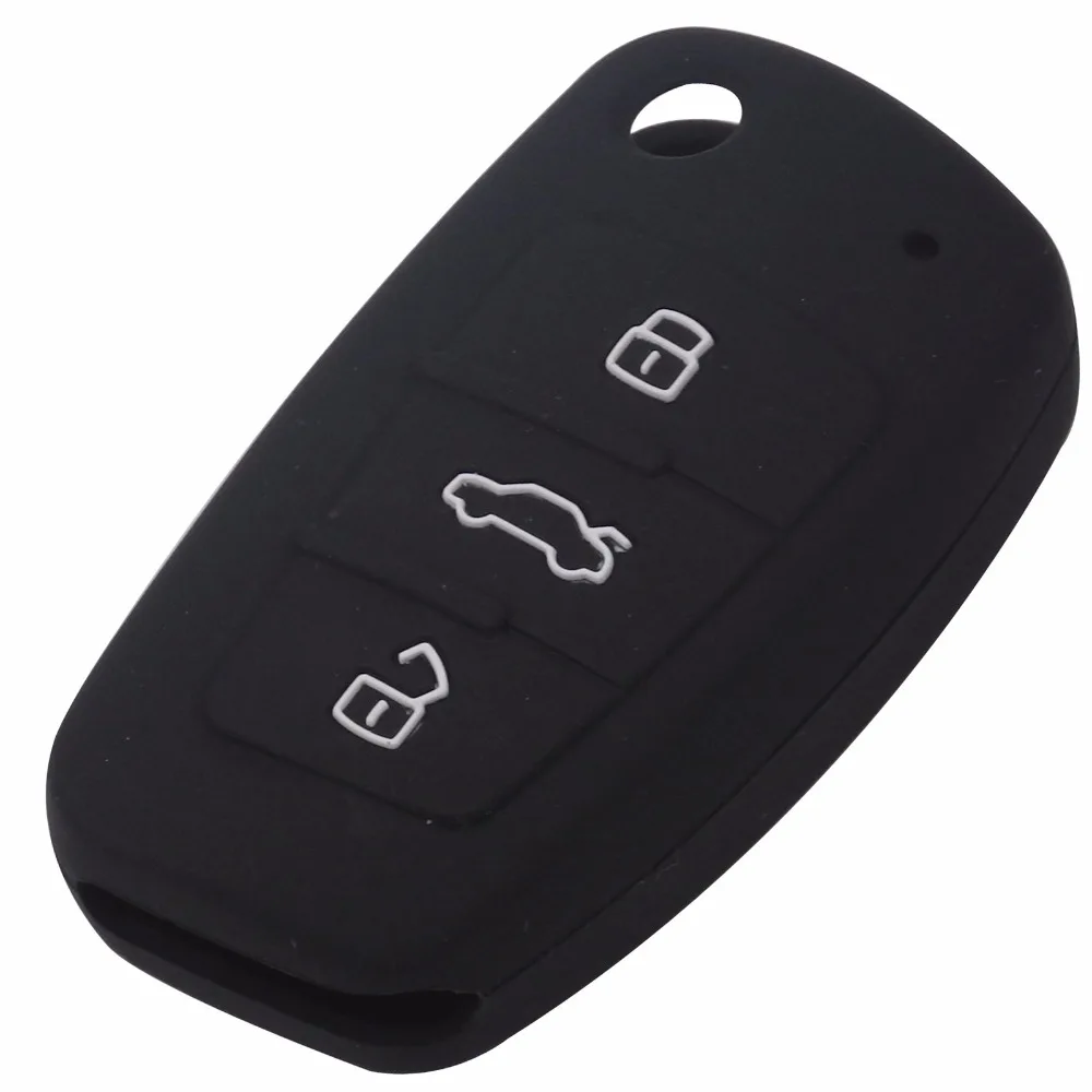 jingyuqin 3 Button Silicone Car Remote Key Fob Shell Cover Case For Audi A1 S1 A3 S3 A4 A6 RS6 TT Q3 Q7 2005- 2013
jingyuqin 3 Button Silicone Car Remote Key Fob Shell Cover Case For Audi A1 S1 A3 S3 A4 A6 RS6 TT Q3 Q7 2005- 2013