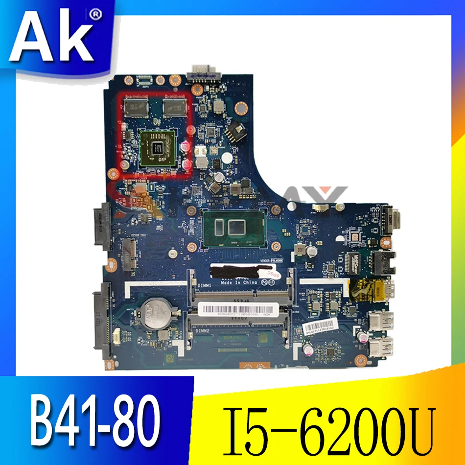Applicable to B41-80 notebook motherboard I5-6200U EXO2G number LA-D101P FRU 5B20K57281 5B20K57288 5B20K57305 5B20K57291
Applicable to B41-80 notebook motherboard I5-6200U EXO2G number LA-D101P FRU 5B20K57281 5B20K57288 5B20K57305 5B20K57291