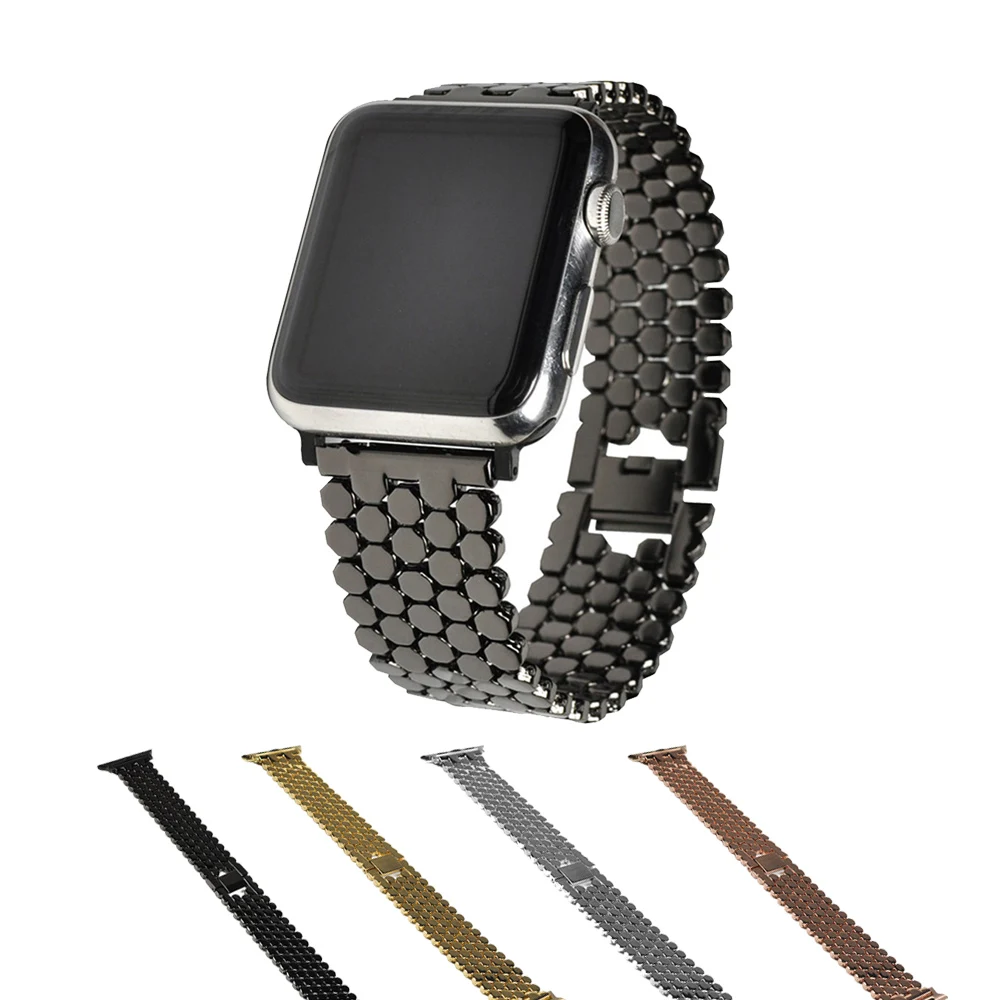 Stainless Steel Strap For Apple Watch 6 5 4 3 2 1 Band 44mm 42mm Bracelet Sport Band for iWatch series 5 4 3/2/1 40mm 38mm strap
Stainless Steel Strap For Apple Watch 6 5 4 3 2 1 Band 44mm 42mm Bracelet Sport Band for iWatch series 5 4 3/2/1 40mm 38mm strap