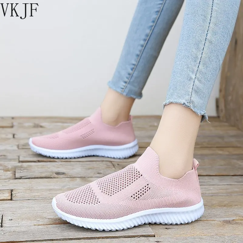 2021 Large Size Sneaker Woman Breathable Slip-On Shoes Female Summer Spring Soft Bottom Heels Sport Vulcanized Sneakers
2021 Large Size Sneaker Woman Breathable Slip-On Shoes Female Summer Spring Soft Bottom Heels Sport Vulcanized Sneakers